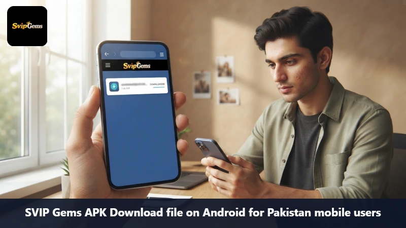 SVIP Gems APK Download file on Android for Pakistan mobile users